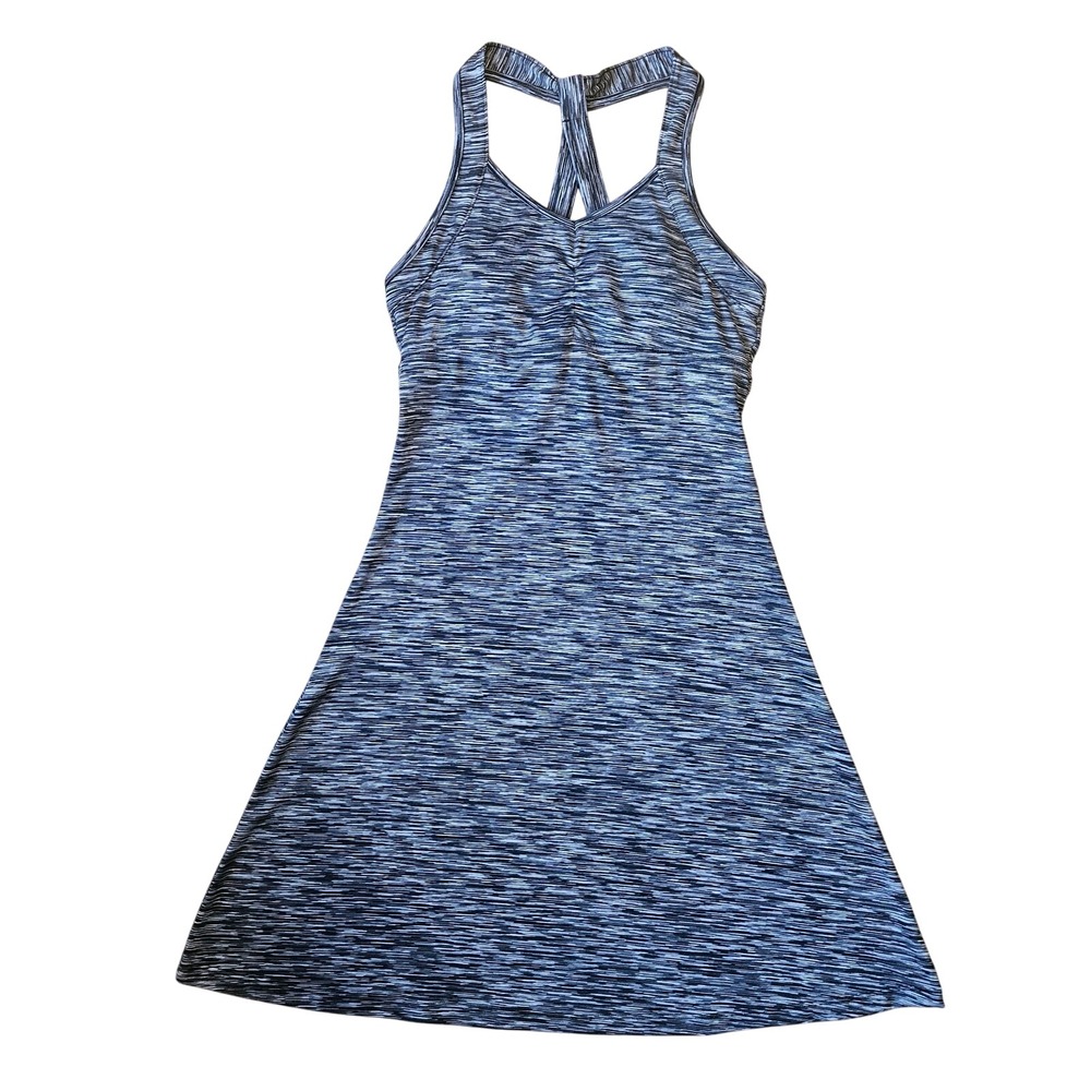 Kyodan Freedom Trail Dress Women XS Gray Strappy Back Athletic Activewear